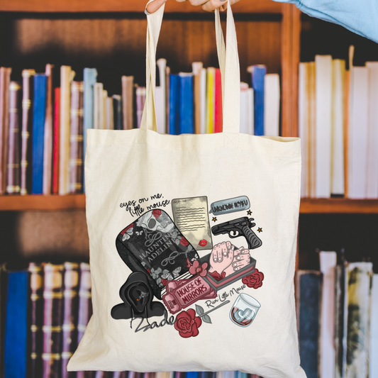 Haunting Adeline Canvas Tote Bag