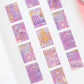 Pastel Academia Stamp Washi Tape