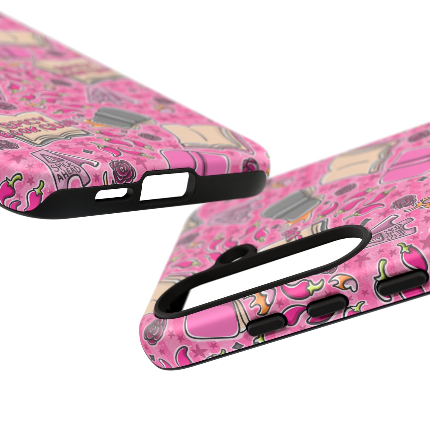 Spicy Book Club Tough Phone Case | Shockproof | Samsung Case | Google Case | Bookish