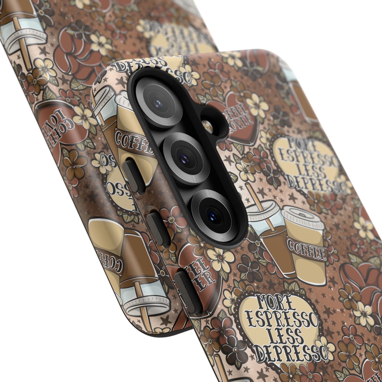Coffee Lover Tough Phone Case | Shockproof | Samsung Case | Google Case | Iced Coffee