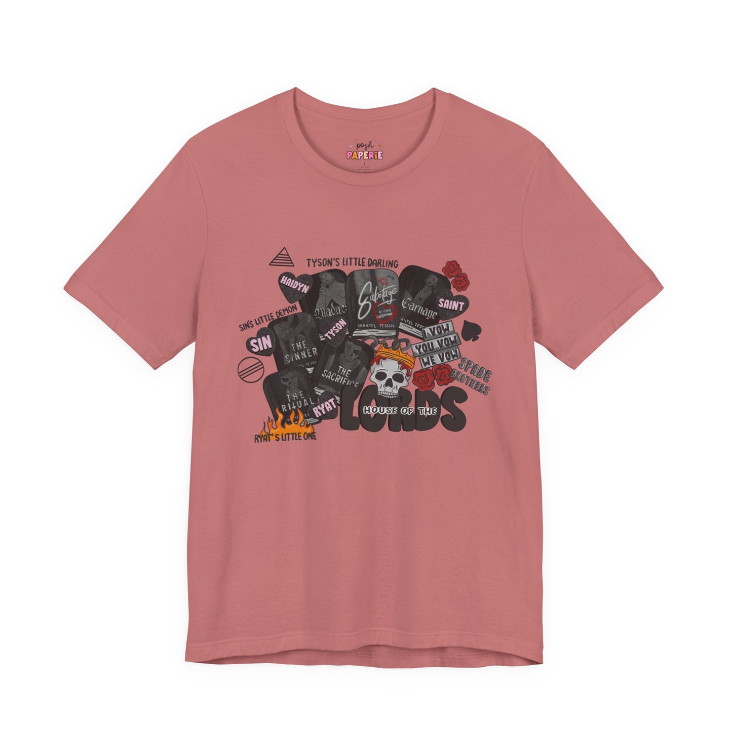 The LORDS Series T-Shirt | Graphic Tee | Bookish Merch |