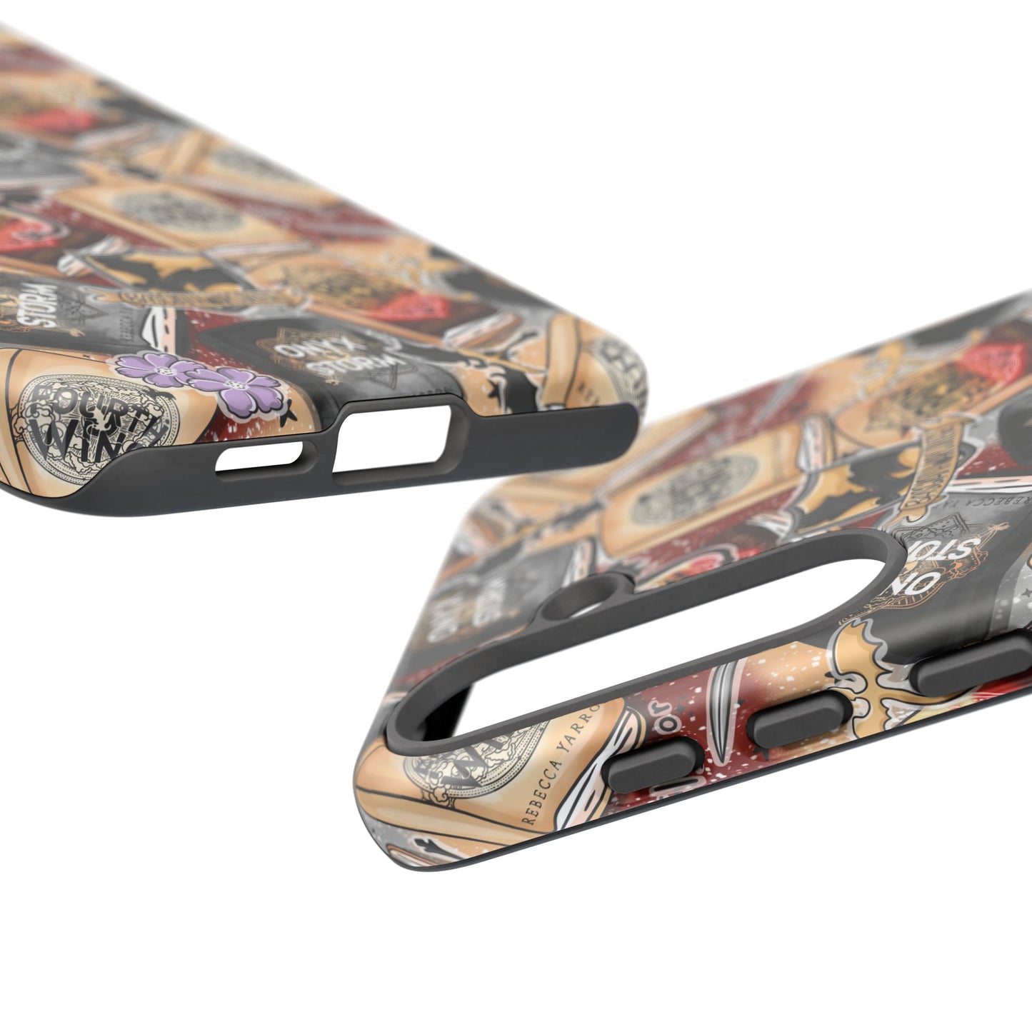 Fourth Wing Tough Phone Case | Shockproof | Samsung Case | Google Case | Bookish