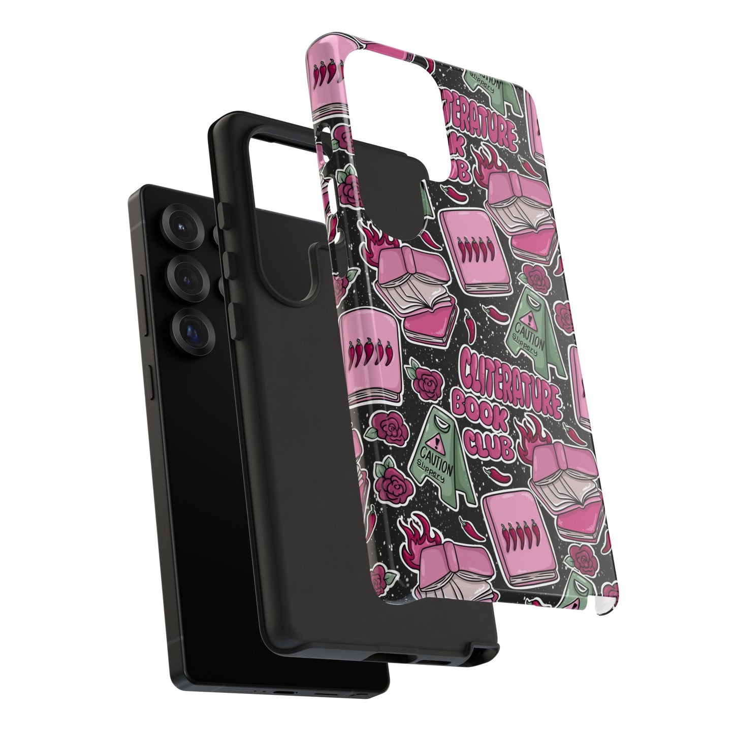 Cliterature Book Club Tough Phone Case | Shockproof | Samsung Case | Google Case | Bookish
