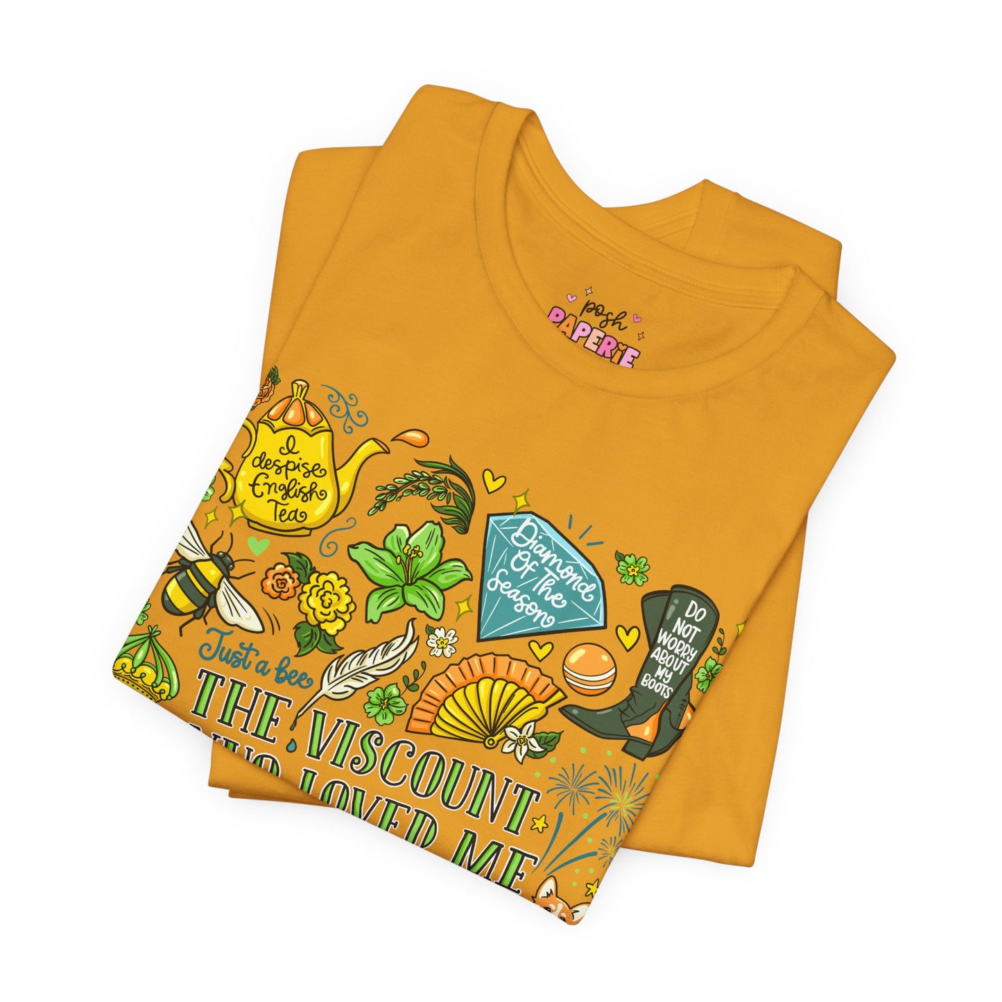 The Viscount Who Loved Me T-Shirt | Graphic Tee | Bookish Merch |
