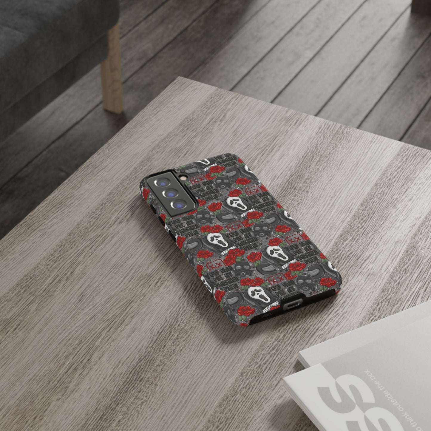 Masked Men Tough Phone Case | Shockproof | Samsung Case | Google Case | Bookish