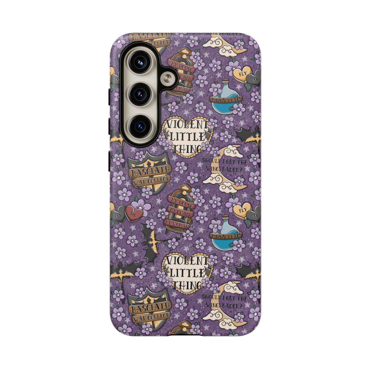 Violent Little Thing Tough Phone Case | Shockproof | Samsung Case | Google Case | Bookish