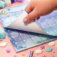 Celestial Galaxy Monthly Planner Pad