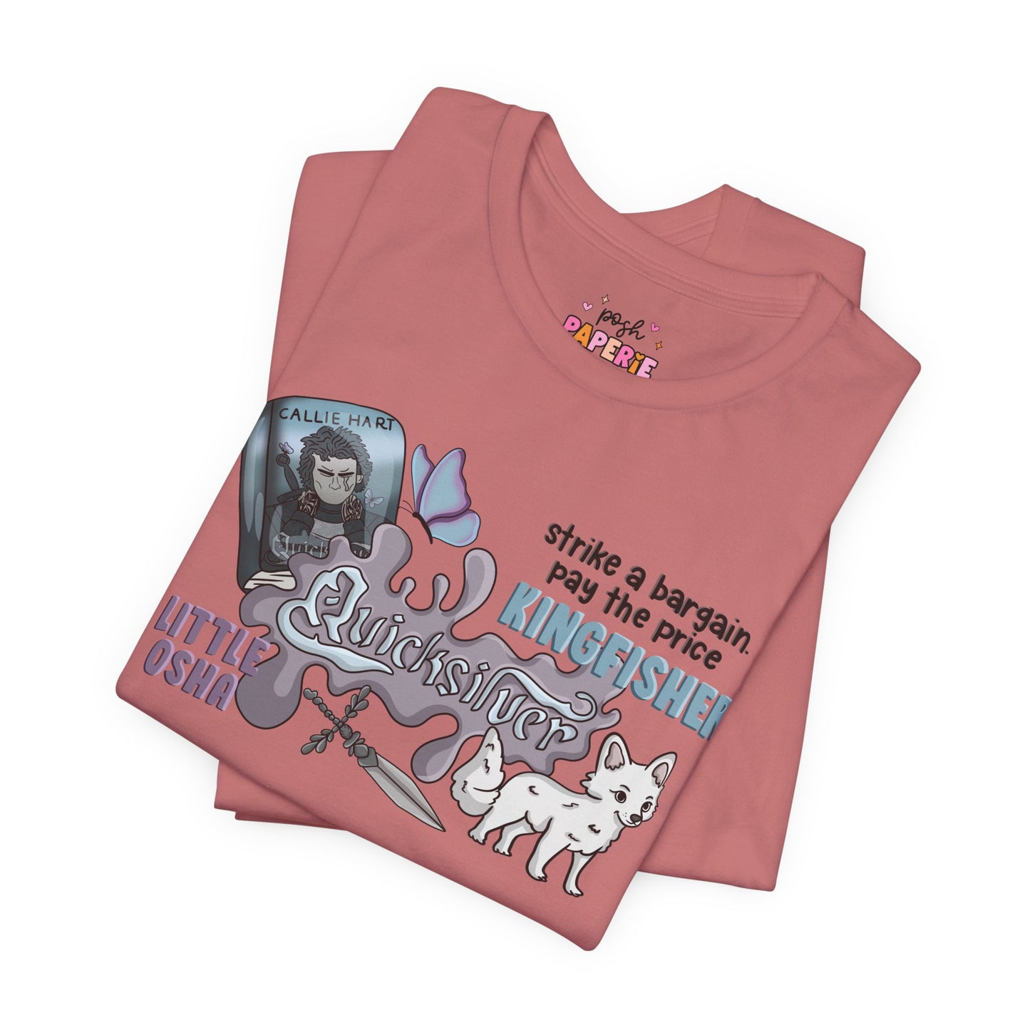 Quicksilver Shirt | Graphic Tee | Bookish Merch |