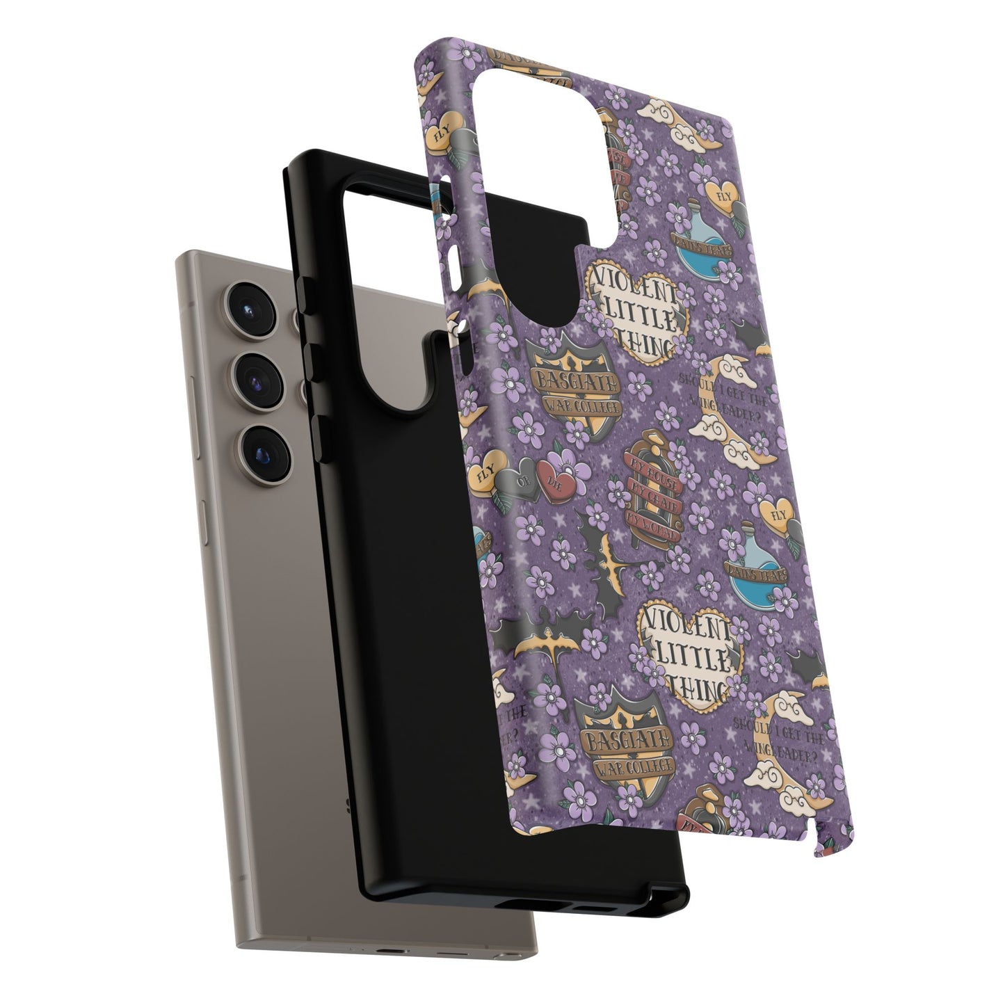 Violent Little Thing Tough Phone Case | Shockproof | Samsung Case | Google Case | Bookish