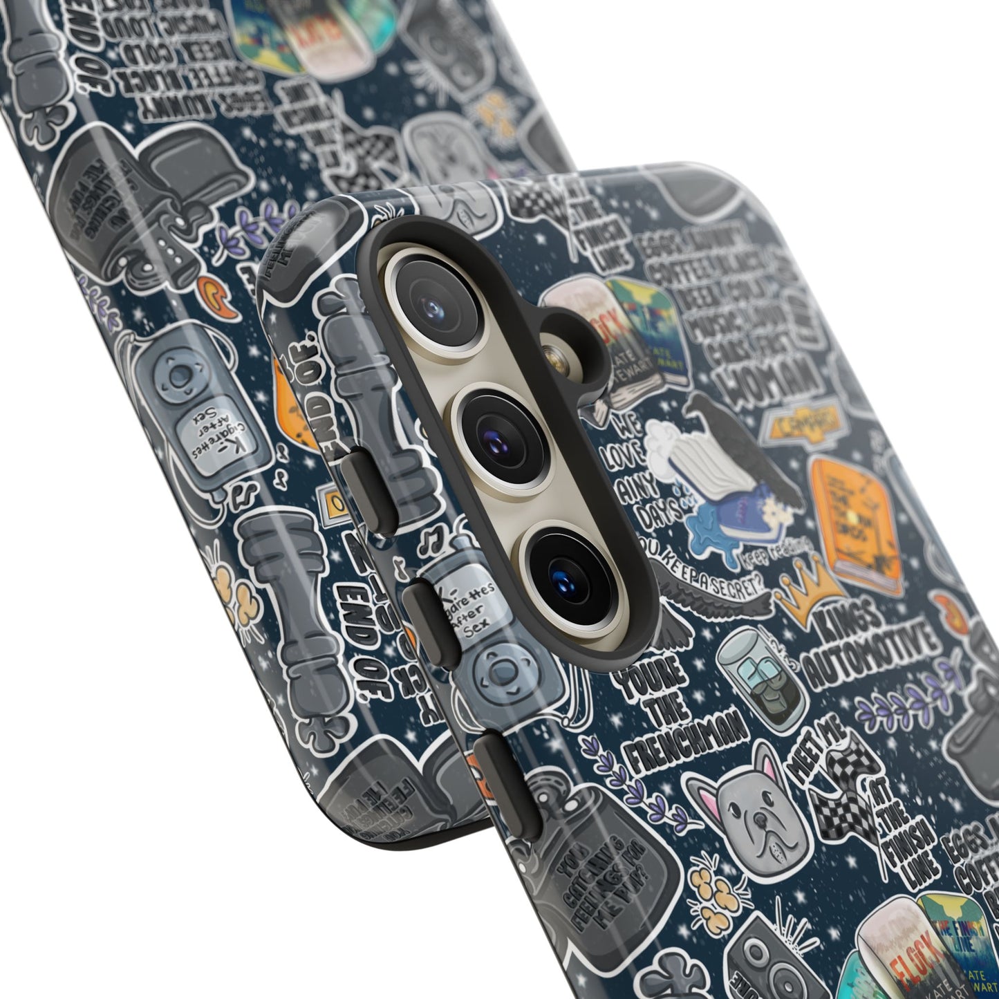 Triple Falls Tough Phone Case | Shockproof | Samsung Case | Google Case | Bookish