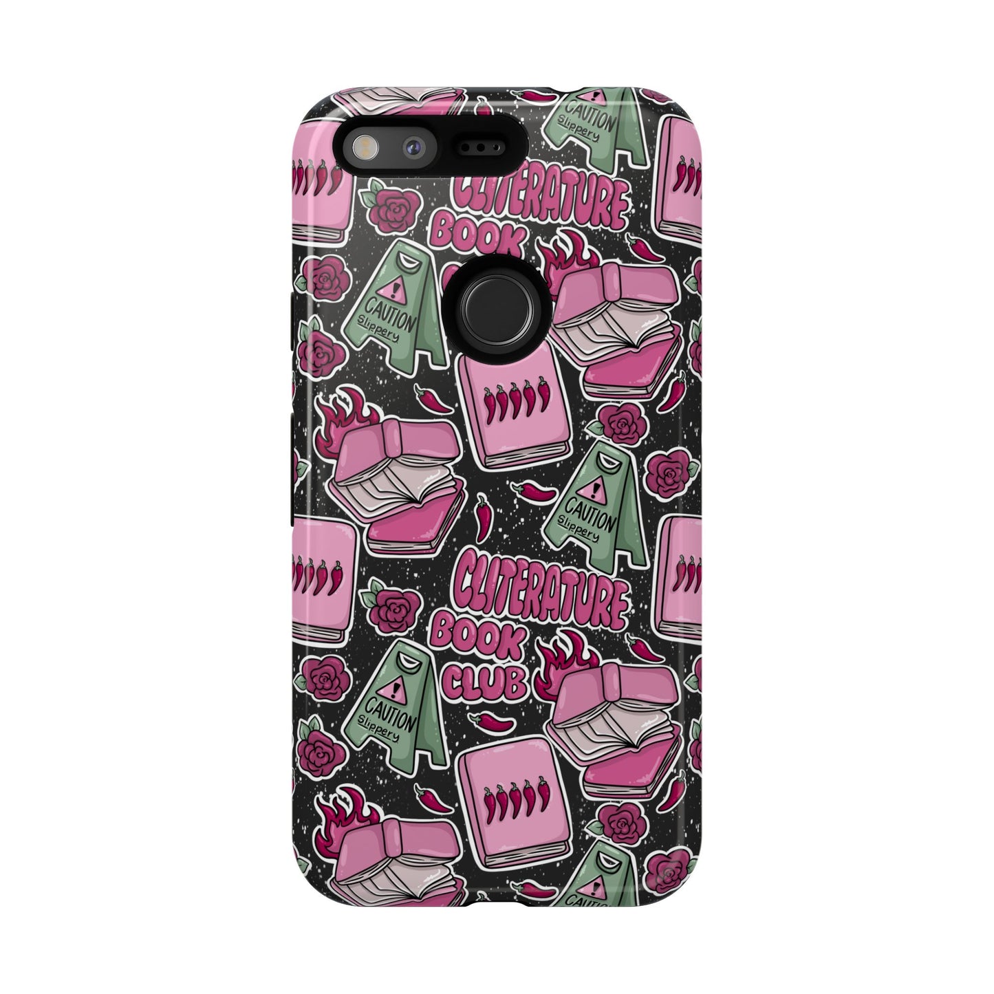 Cliterature Book Club Tough Phone Case | Shockproof | Samsung Case | Google Case | Bookish
