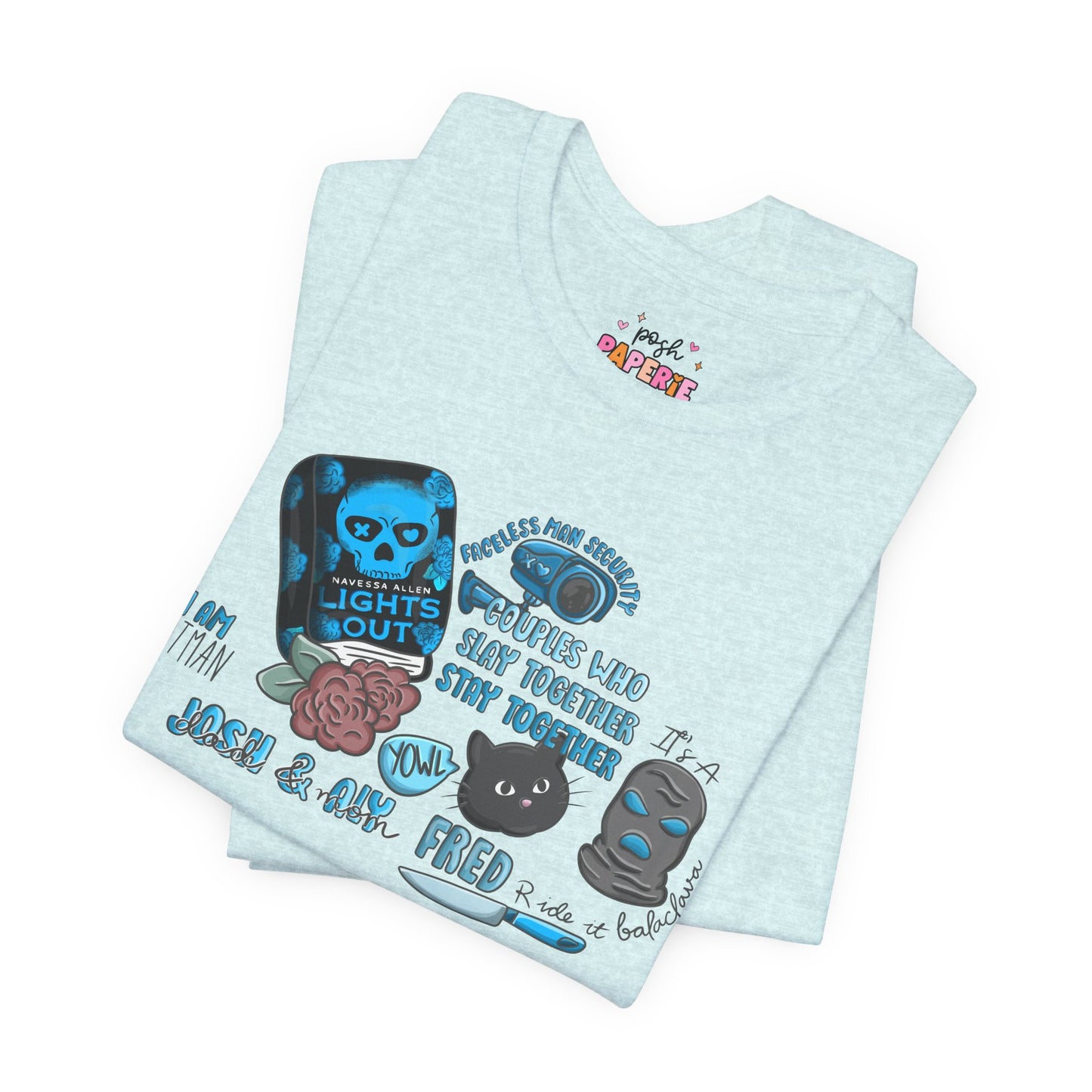 Lights Out Shirt | Graphic Tee | Bookish Merch |