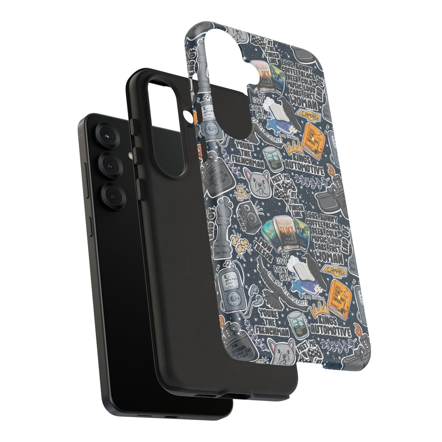 Triple Falls Tough Phone Case | Shockproof | Samsung Case | Google Case | Bookish