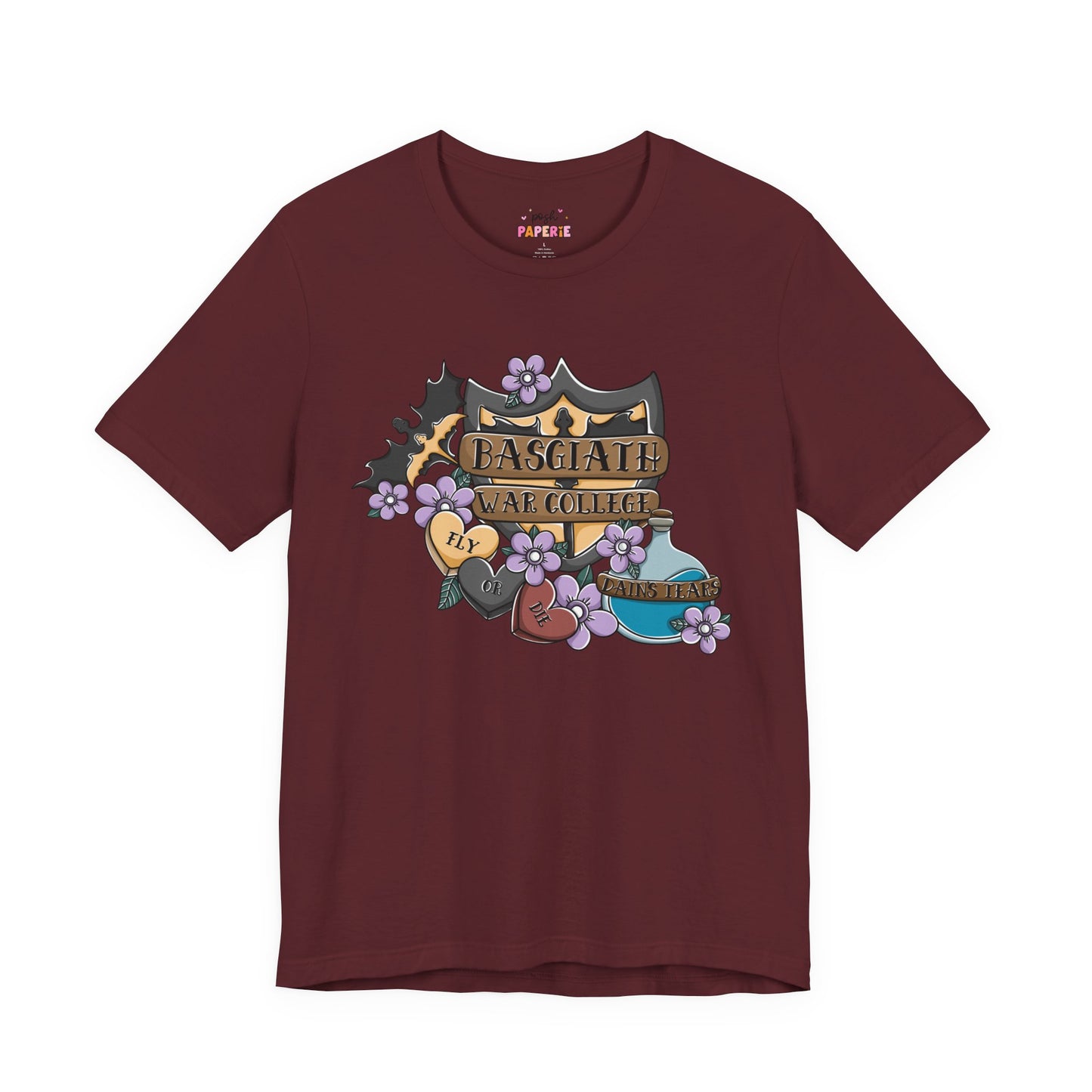 Basgiath War College Shirt | Graphic Tee | Bookish Merch |