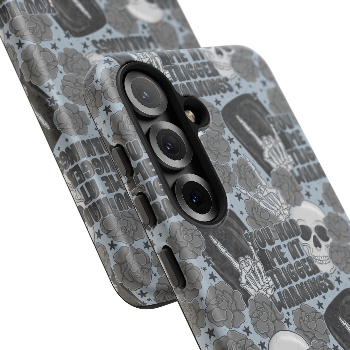Trigger Warning Tough Phone Case | Shockproof | Samsung Case | Google Case | Bookish