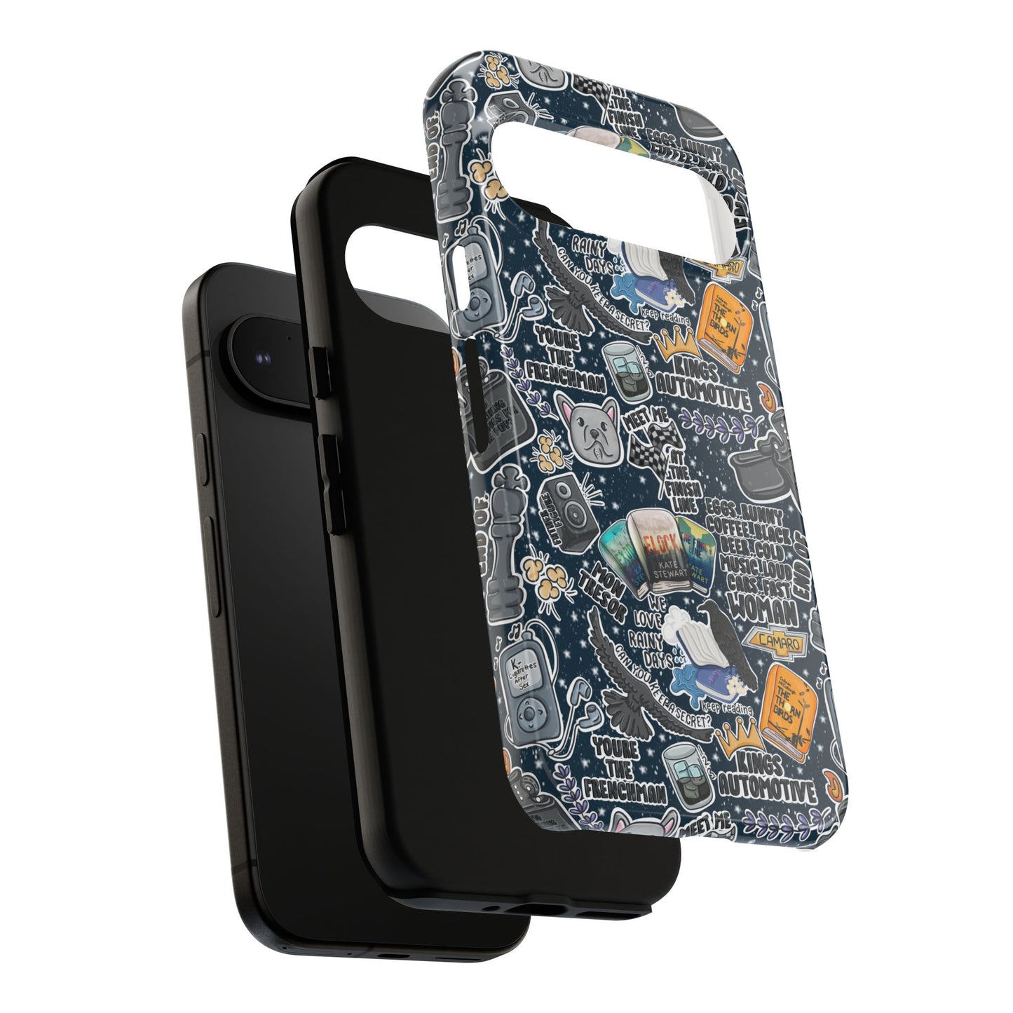 Triple Falls Tough Phone Case | Shockproof | Samsung Case | Google Case | Bookish