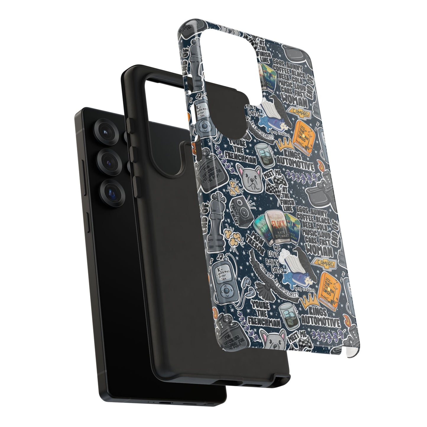 Triple Falls Tough Phone Case | Shockproof | Samsung Case | Google Case | Bookish
