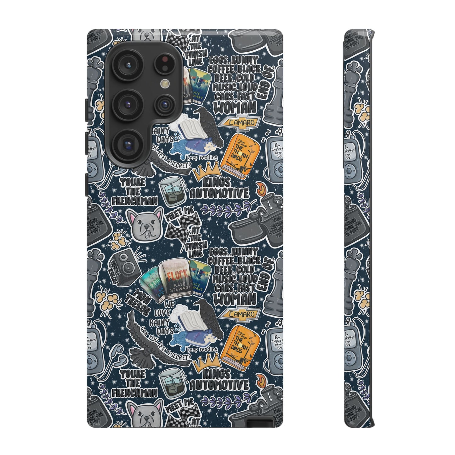 Triple Falls Tough Phone Case | Shockproof | Samsung Case | Google Case | Bookish