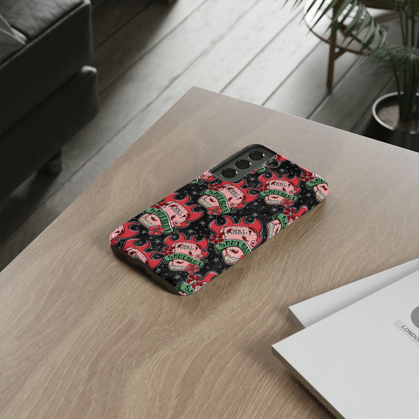 Smut Slut Tough Phone Case | Shockproof | Samsung Case | Google Case | Bookish