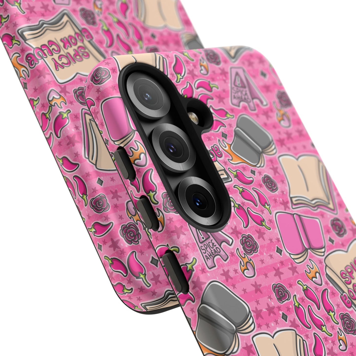 Spicy Book Club Tough Phone Case | Shockproof | Samsung Case | Google Case | Bookish