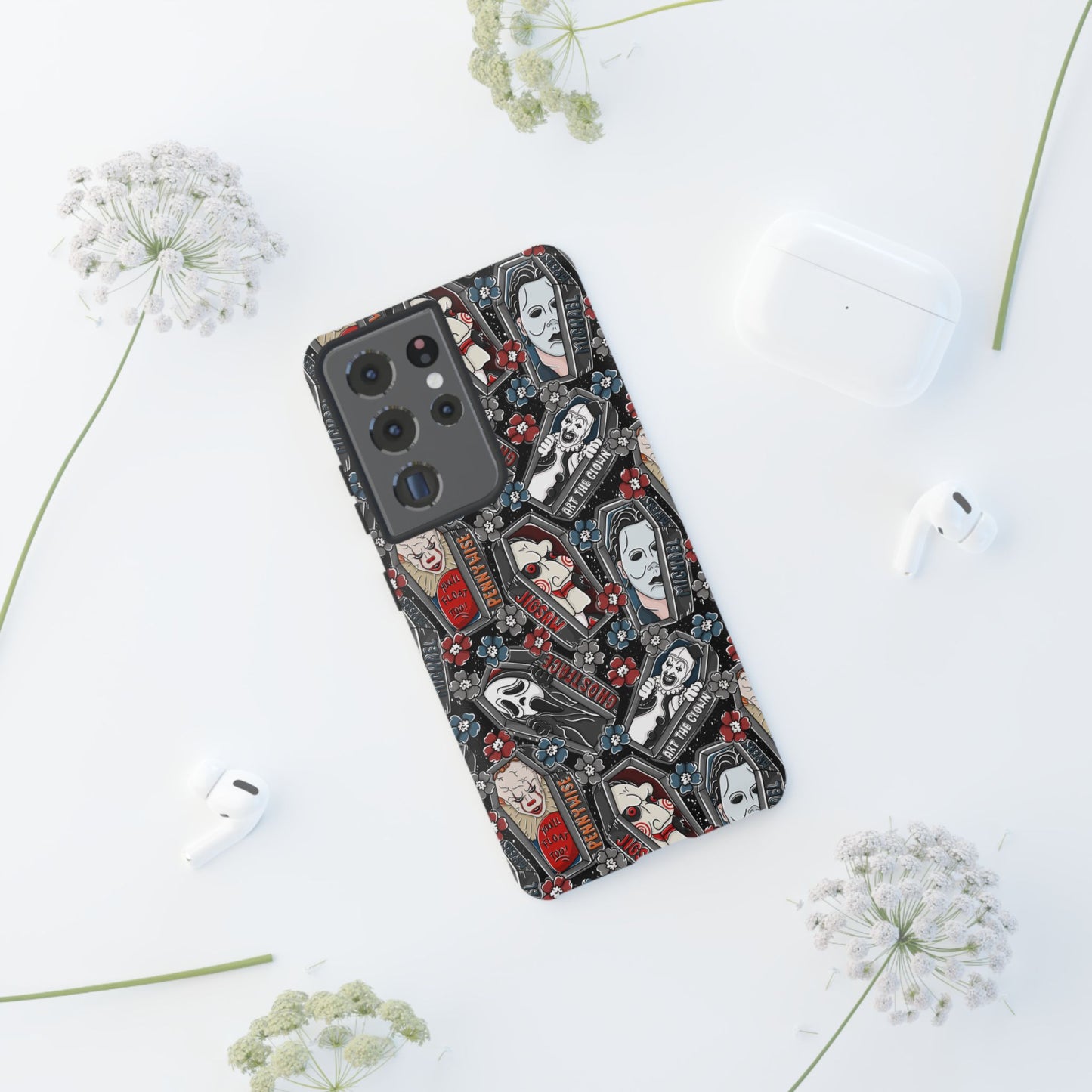 Serial Killers Tough Phone Case | Shockproof | Samsung Case | Google Case | Bookish