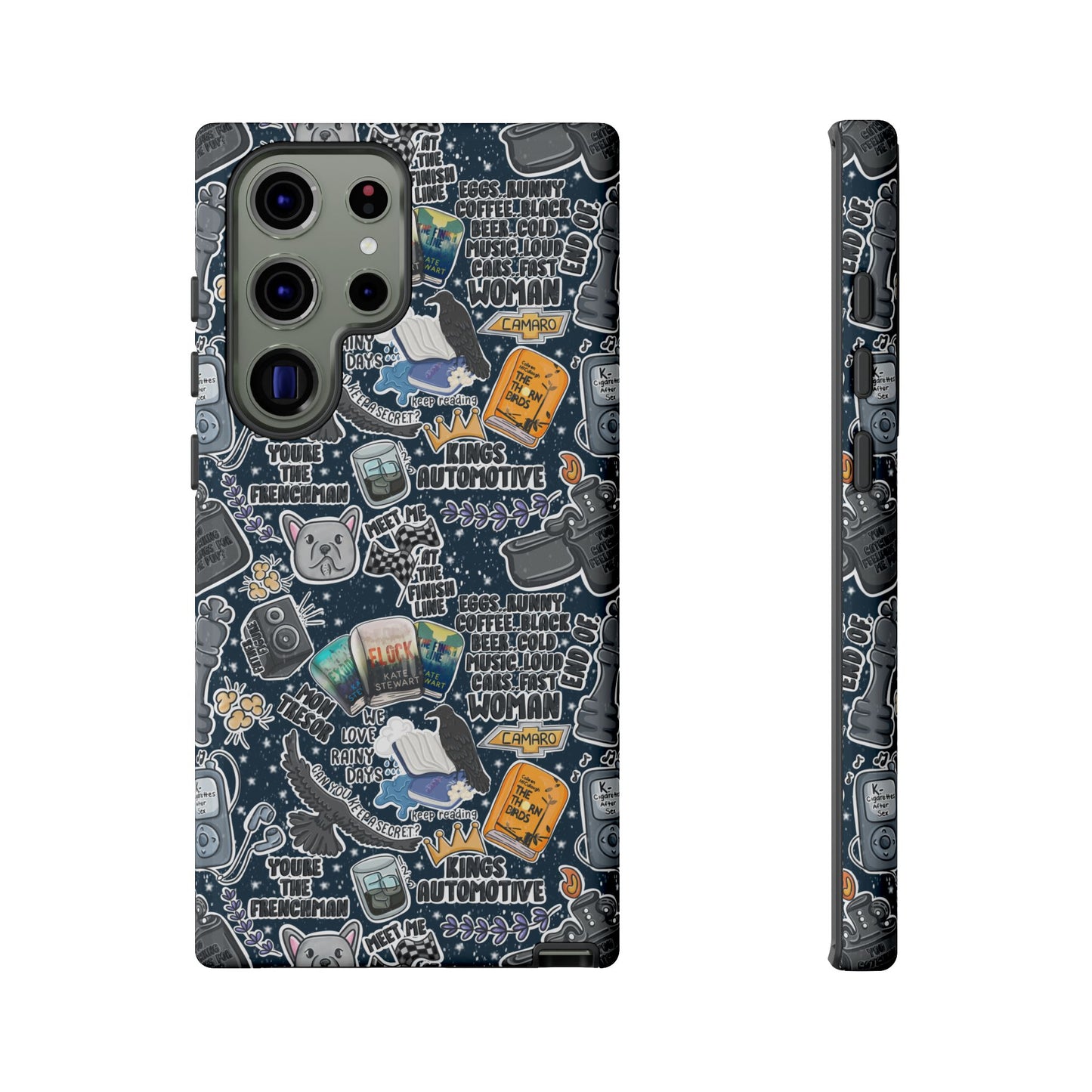 Triple Falls Tough Phone Case | Shockproof | Samsung Case | Google Case | Bookish