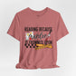 Reading Because Murder Is Frowned Upon Shirt | Graphic Tee | Bookish Merch |