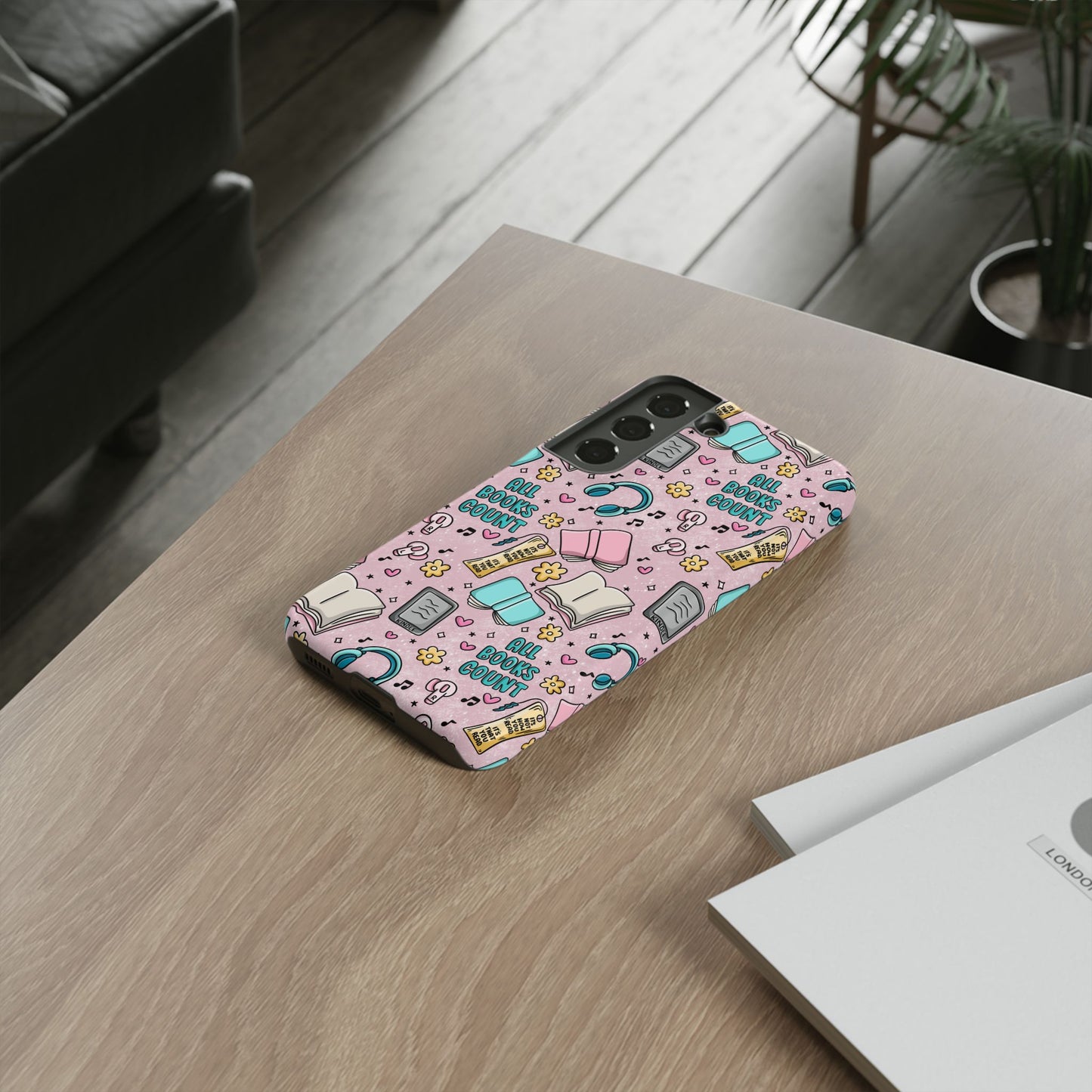 All Books Count Tough Phone Case | Shockproof | Samsung Case | Google Case | Bookish