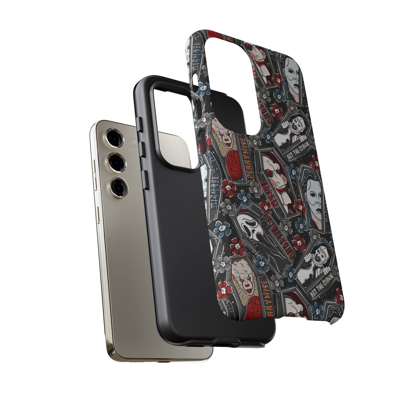 Serial Killers Tough Phone Case | Shockproof | Samsung Case | Google Case | Bookish