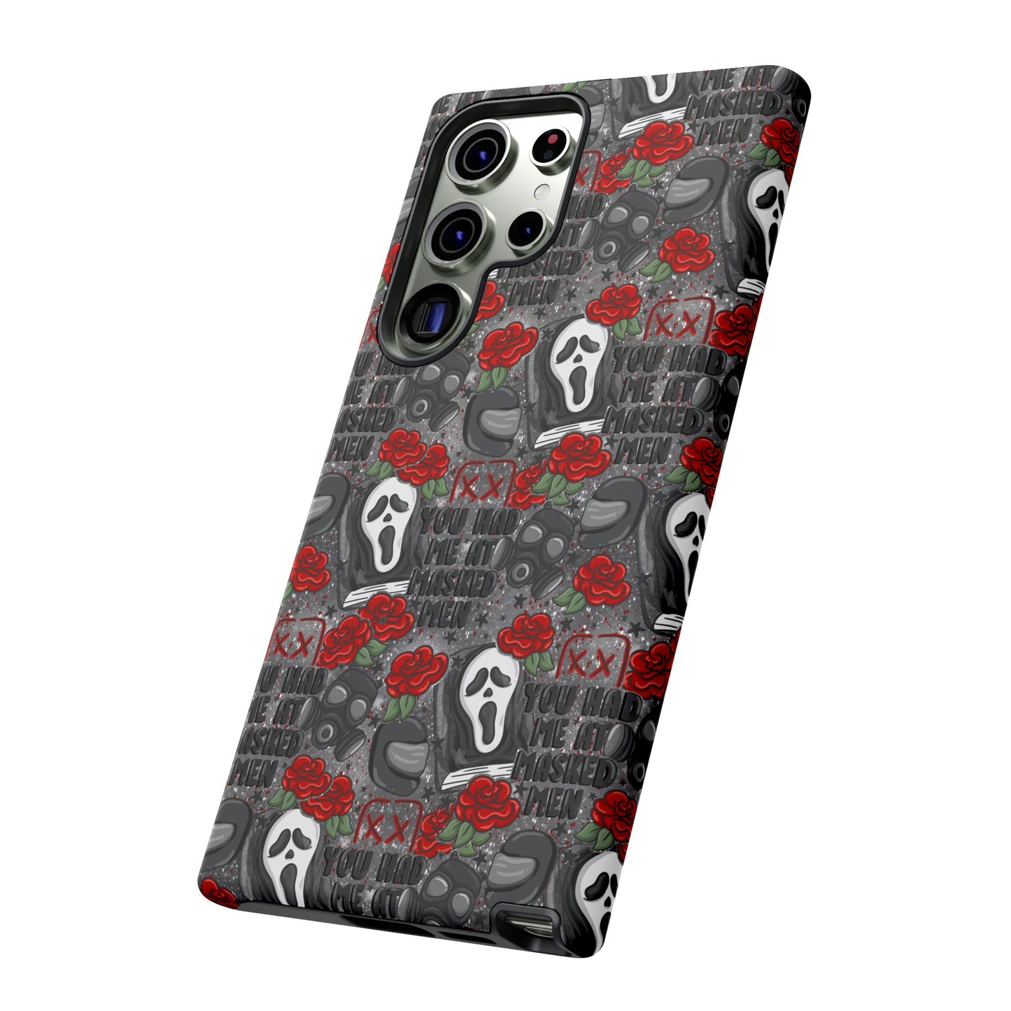Masked Men Tough Phone Case | Shockproof | Samsung Case | Google Case | Bookish