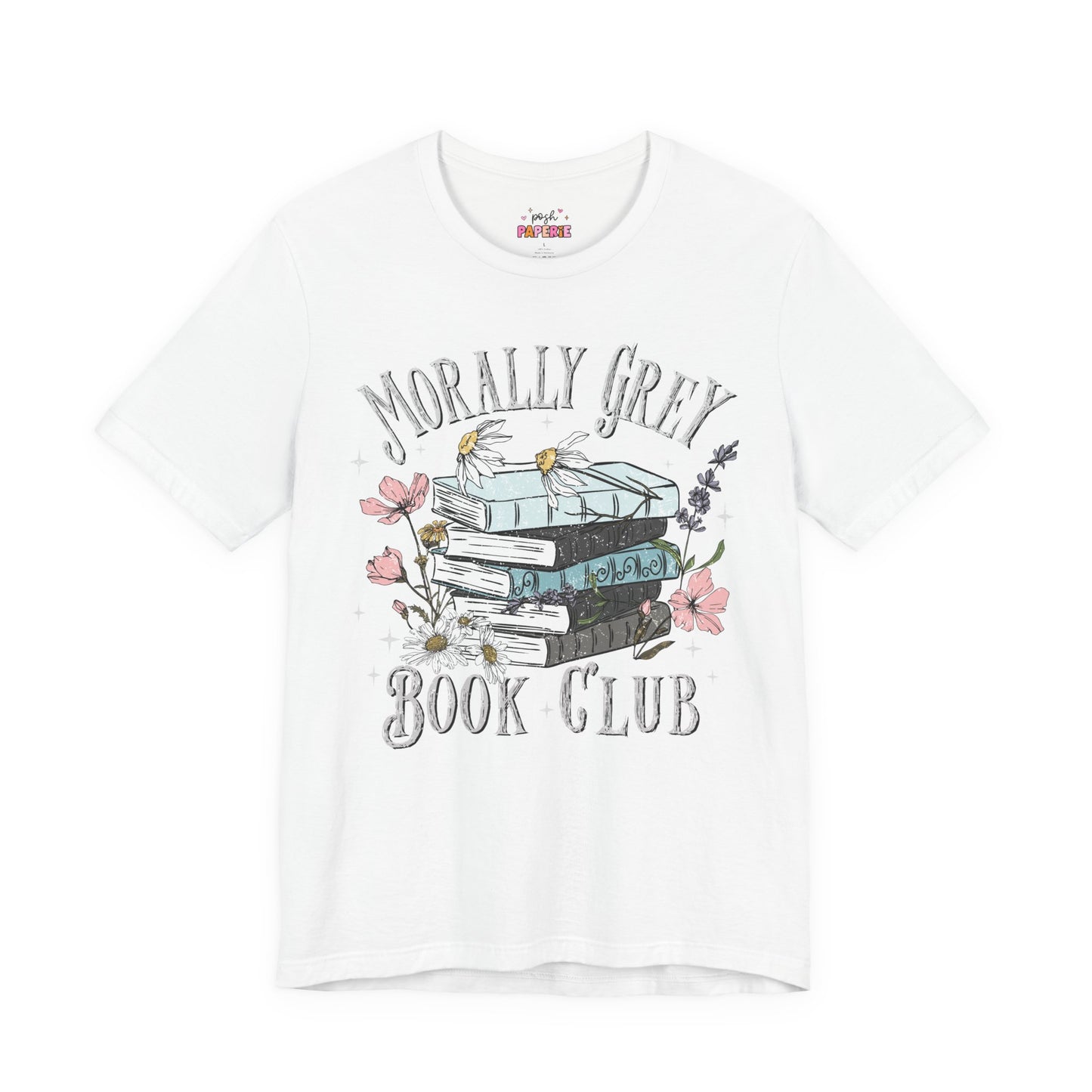 Morally Grey Book Club T-Shirt | Graphic Tee | Bookish Merch |