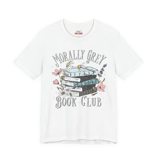 Morally Grey Book Club T-Shirt | Graphic Tee | Bookish Merch |