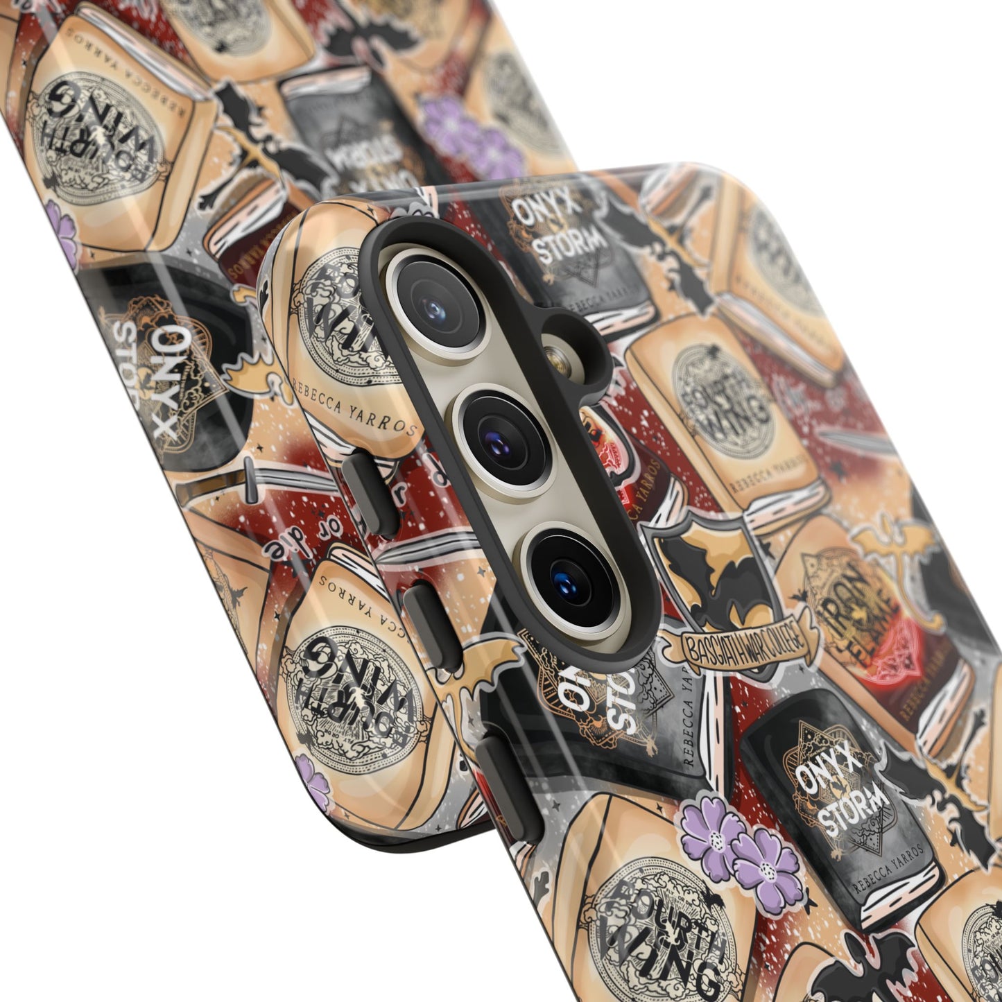 Fourth Wing Tough Phone Case | Shockproof | Samsung Case | Google Case | Bookish