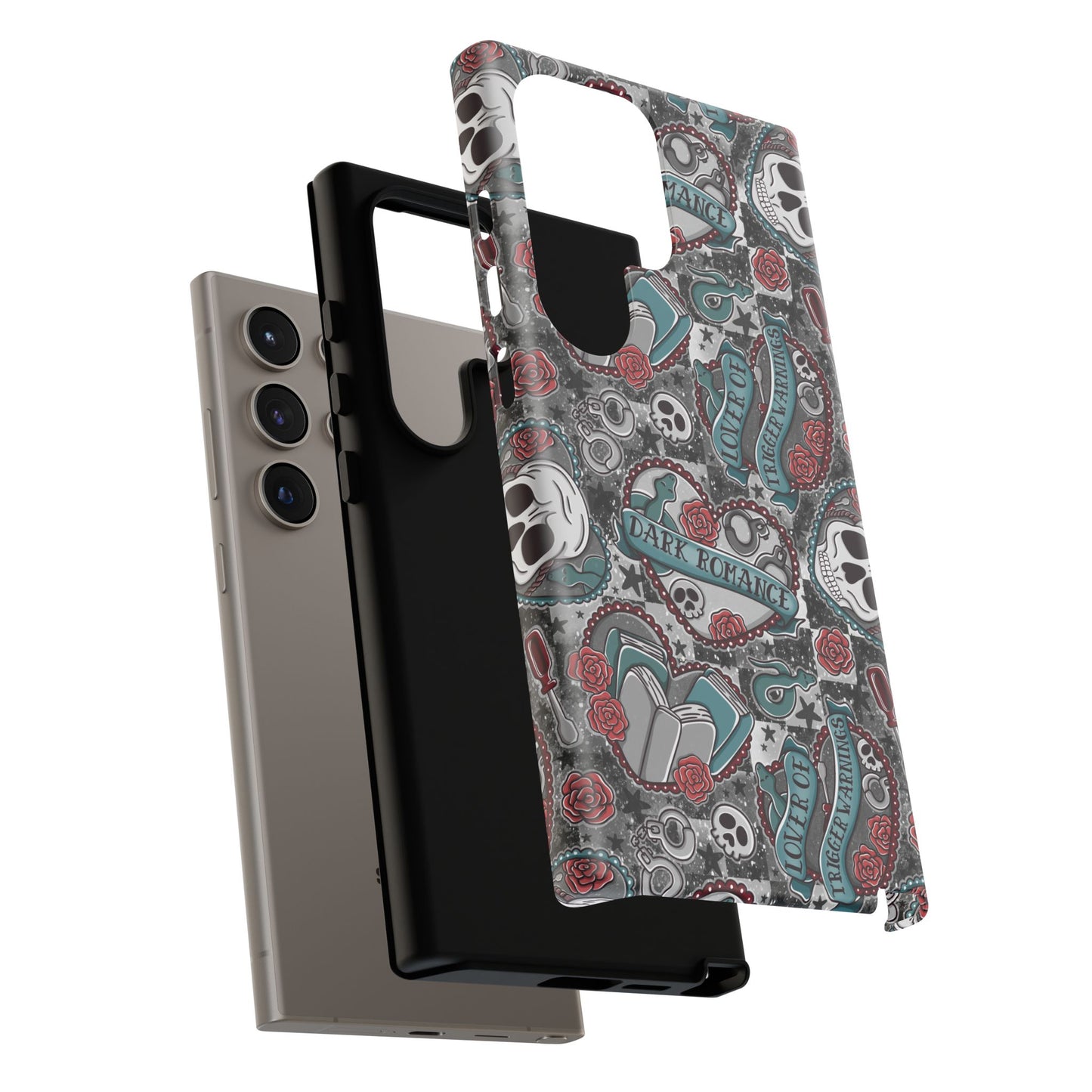 Dark Romance Tough Phone Case | Shockproof | Samsung Case | Google Case | Bookish
