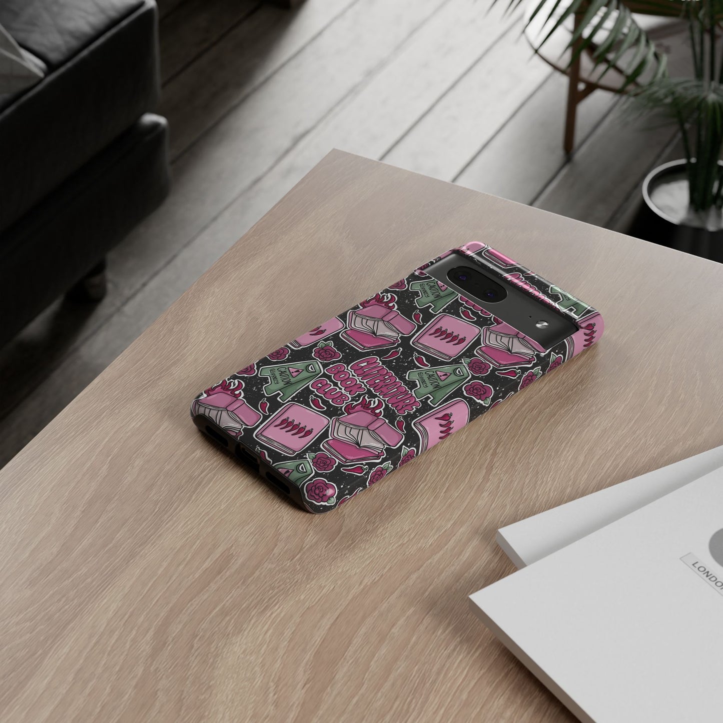 Cliterature Book Club Tough Phone Case | Shockproof | Samsung Case | Google Case | Bookish