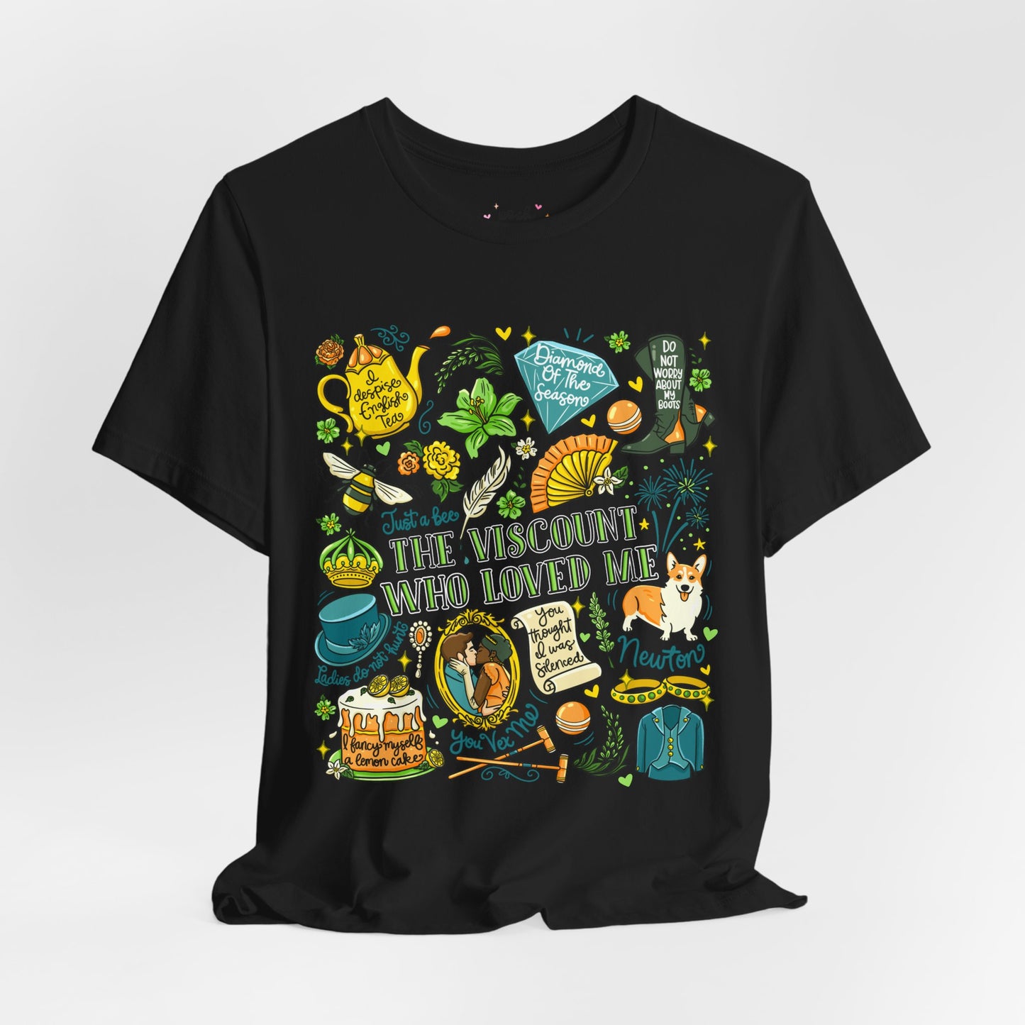 The Viscount Who Loved Me T-Shirt | Graphic Tee | Bookish Merch |