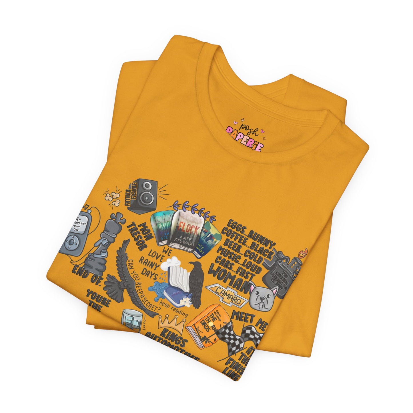Triple Falls Shirt | Graphic Tee | Bookish Merch |