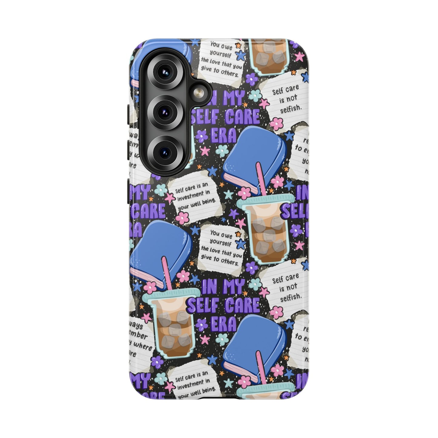 Self Care Tough Phone Case | Shockproof | Samsung Case | Google Case | Bookish