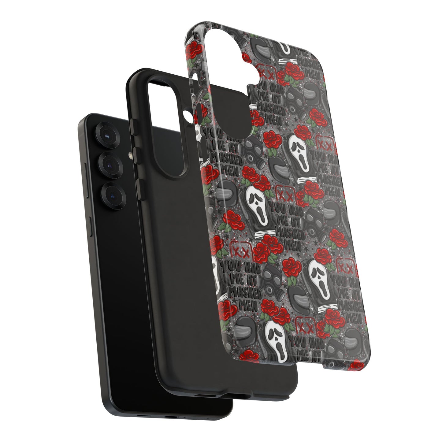 Masked Men Tough Phone Case | Shockproof | Samsung Case | Google Case | Bookish
