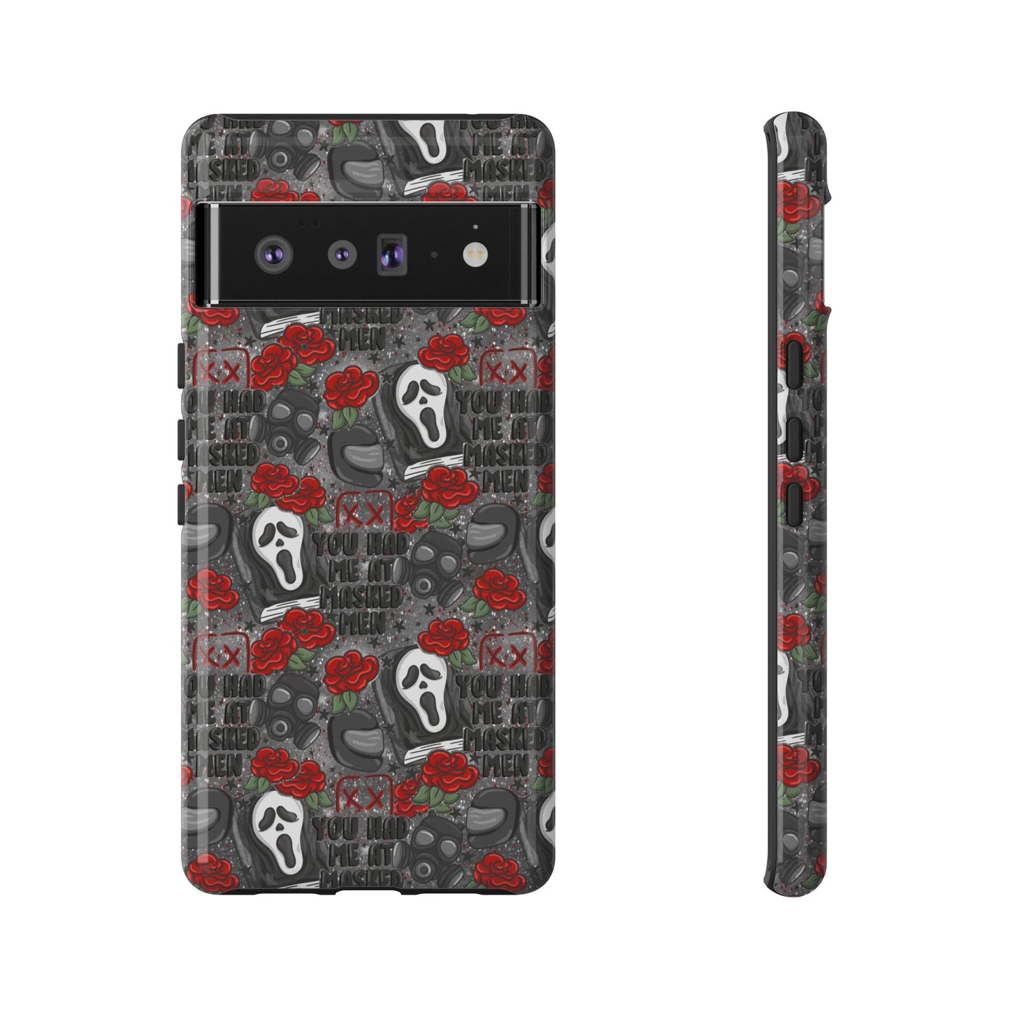 Masked Men Tough Phone Case | Shockproof | Samsung Case | Google Case | Bookish
