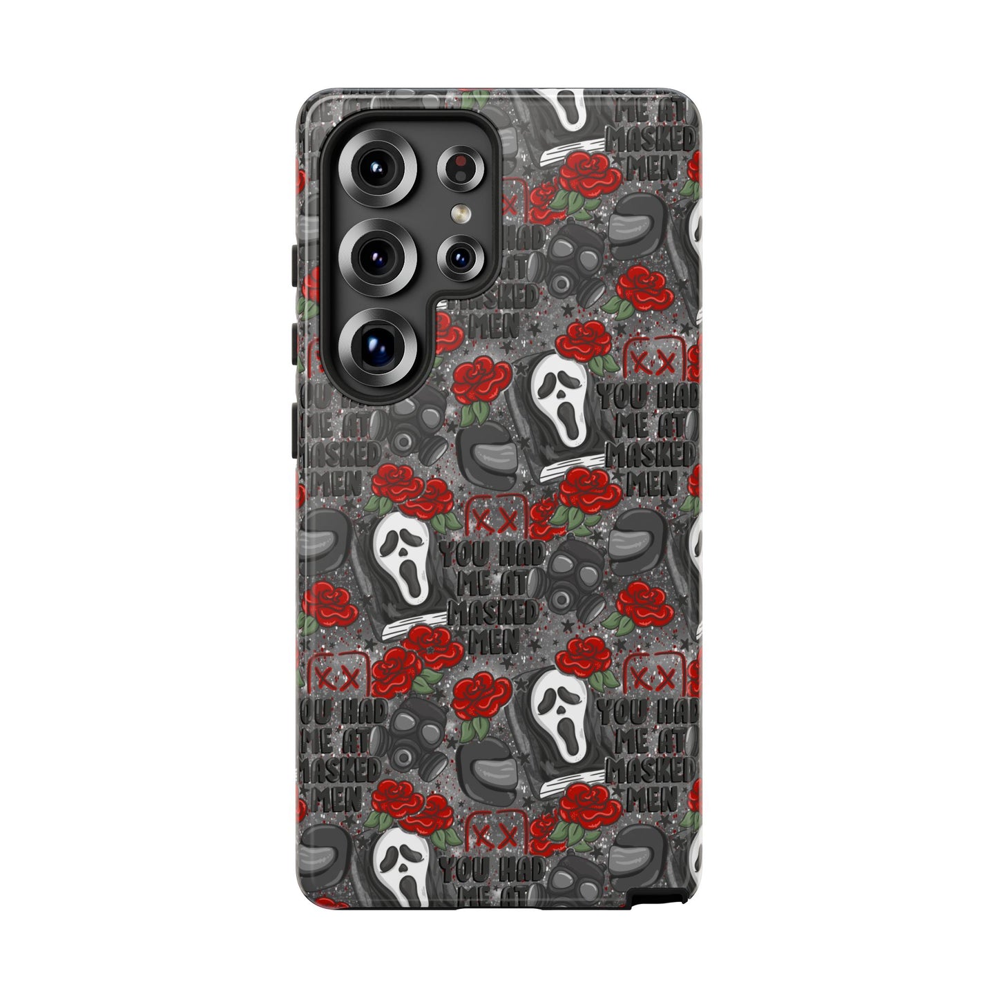Masked Men Tough Phone Case | Shockproof | Samsung Case | Google Case | Bookish