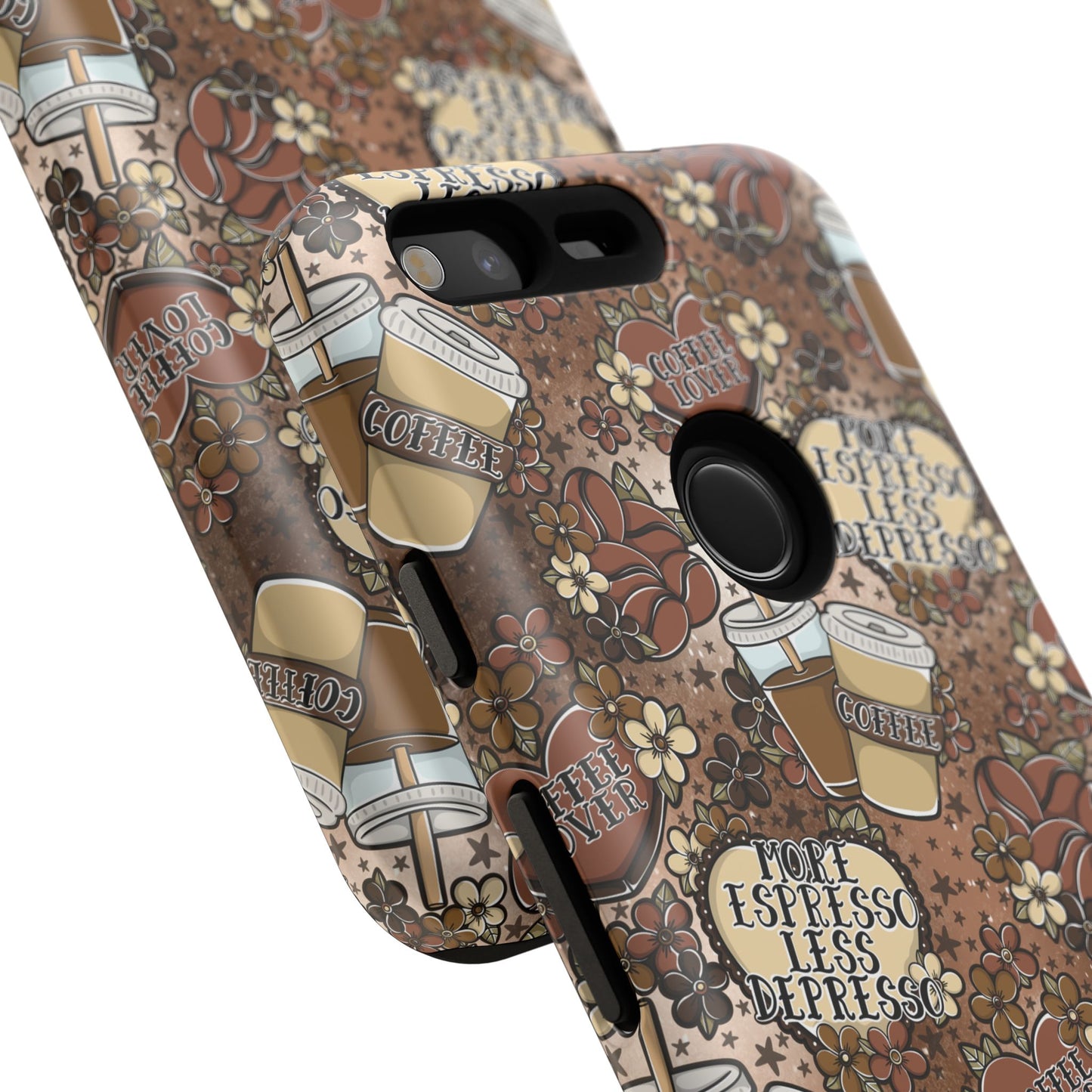 Coffee Lover Tough Phone Case | Shockproof | Samsung Case | Google Case | Iced Coffee