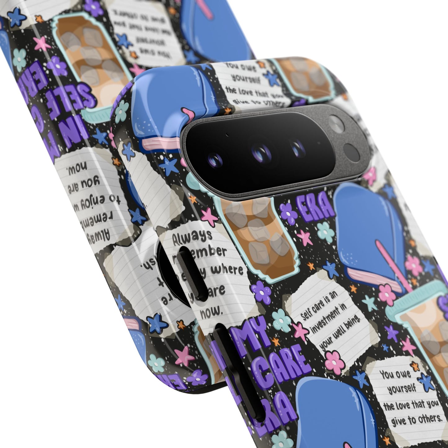 Self Care Tough Phone Case | Shockproof | Samsung Case | Google Case | Bookish