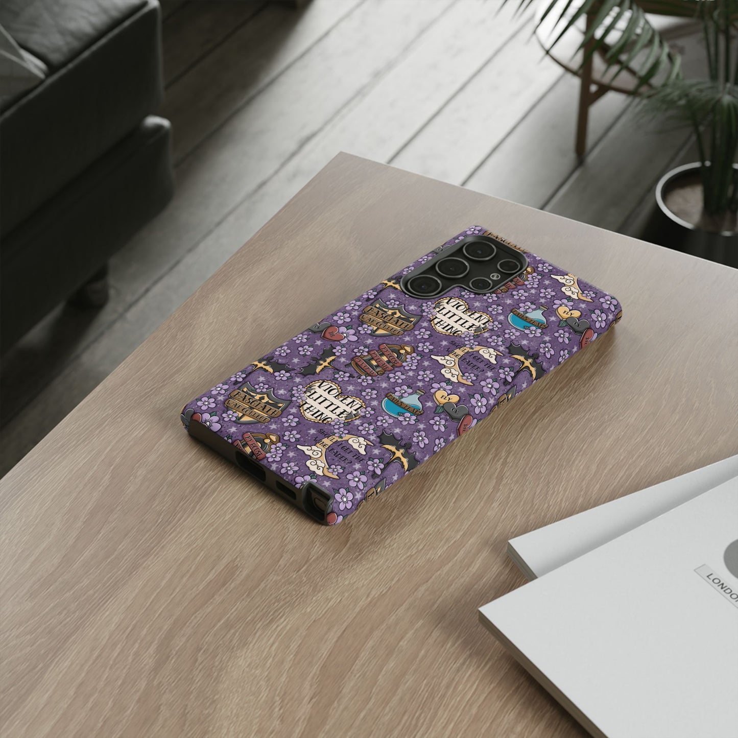 Violent Little Thing Tough Phone Case | Shockproof | Samsung Case | Google Case | Bookish