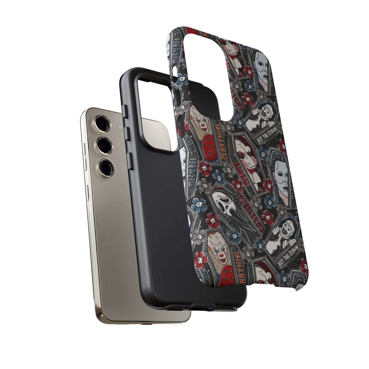 Serial Killers Tough Phone Case | Shockproof | Samsung Case | Google Case | Bookish