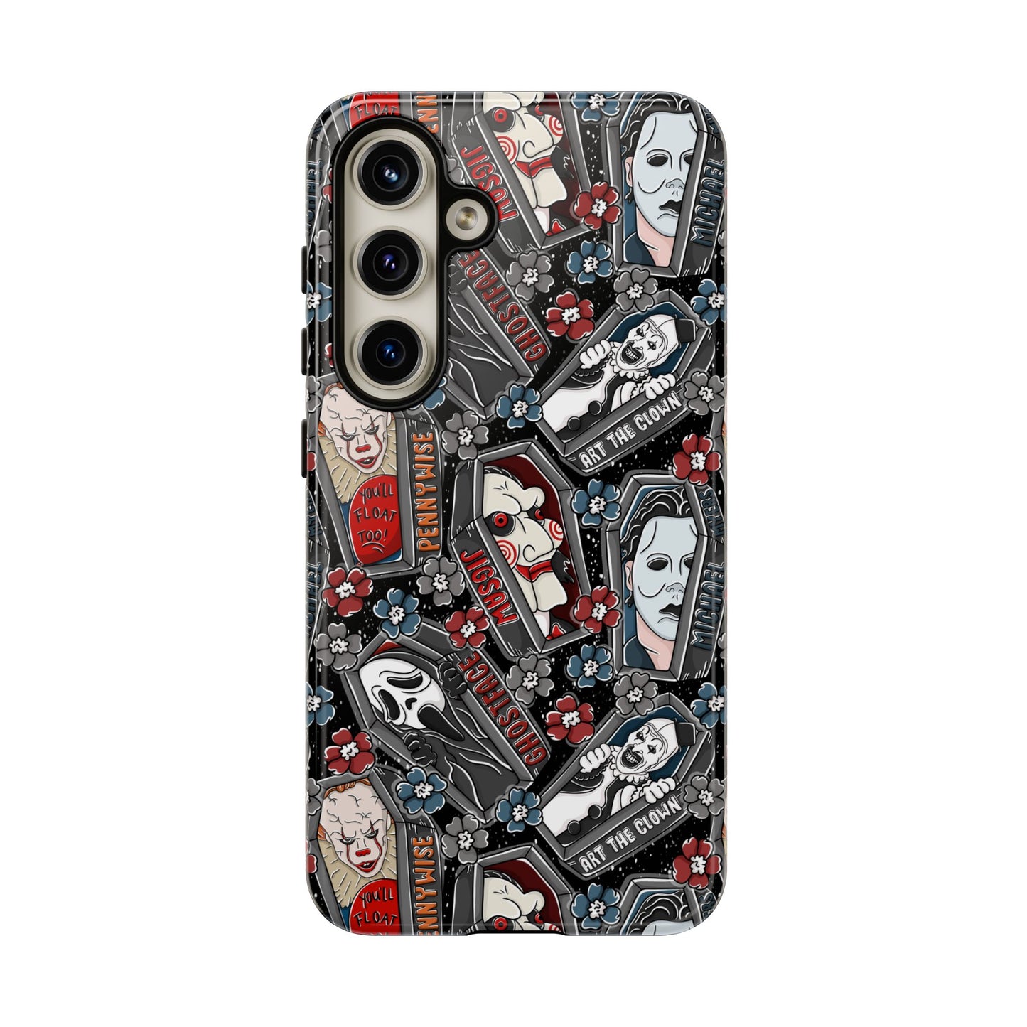 Serial Killers Tough Phone Case | Shockproof | Samsung Case | Google Case | Bookish