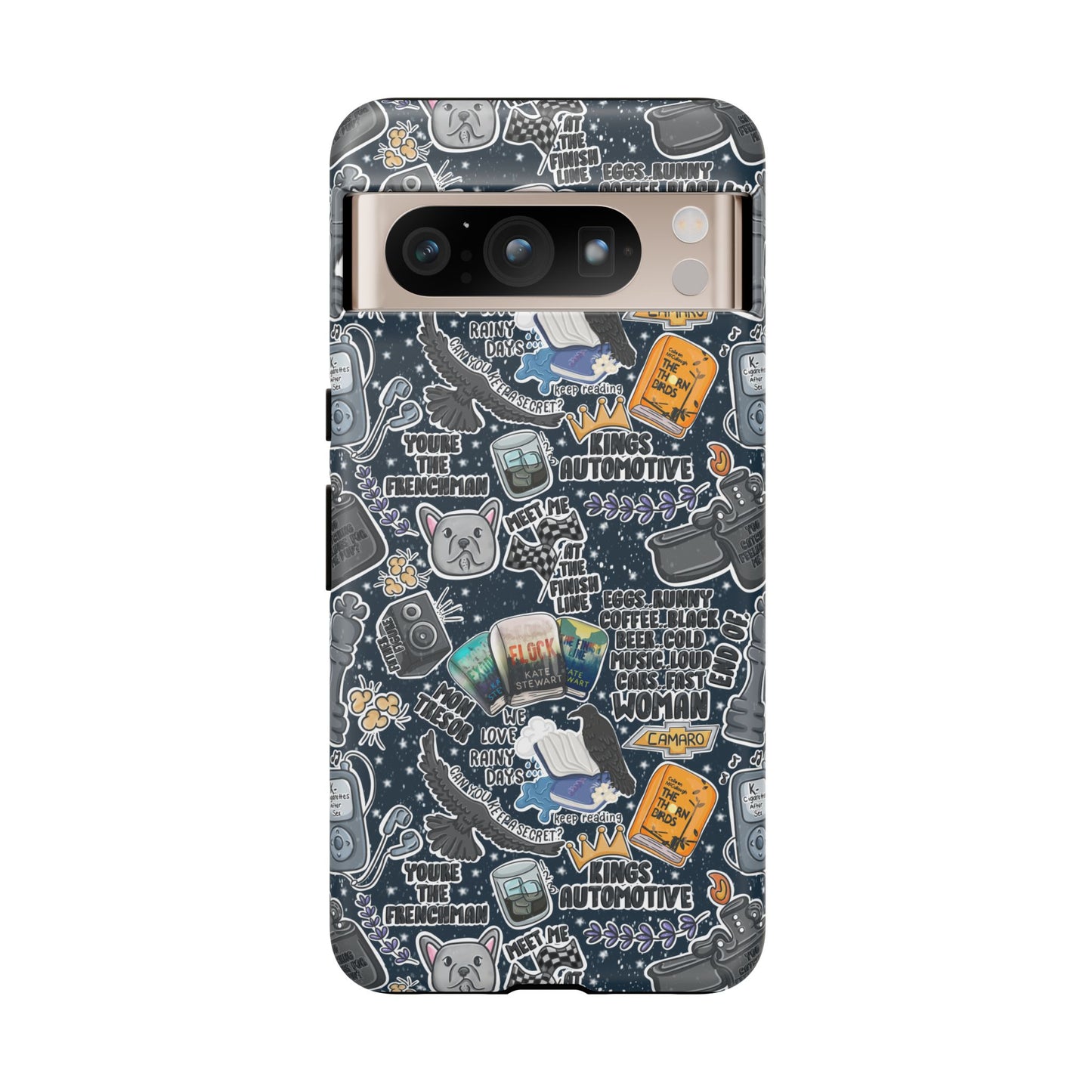 Triple Falls Tough Phone Case | Shockproof | Samsung Case | Google Case | Bookish