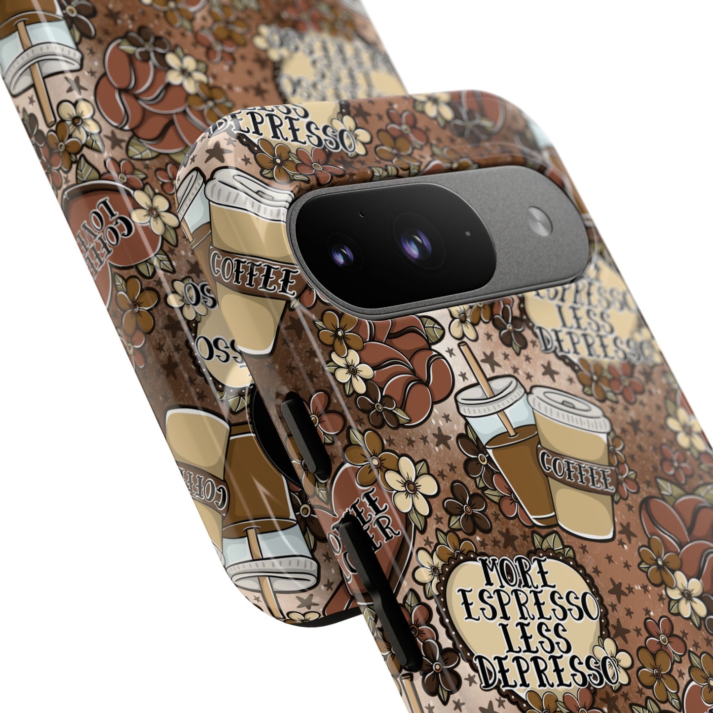 Coffee Lover Tough Phone Case | Shockproof | Samsung Case | Google Case | Iced Coffee