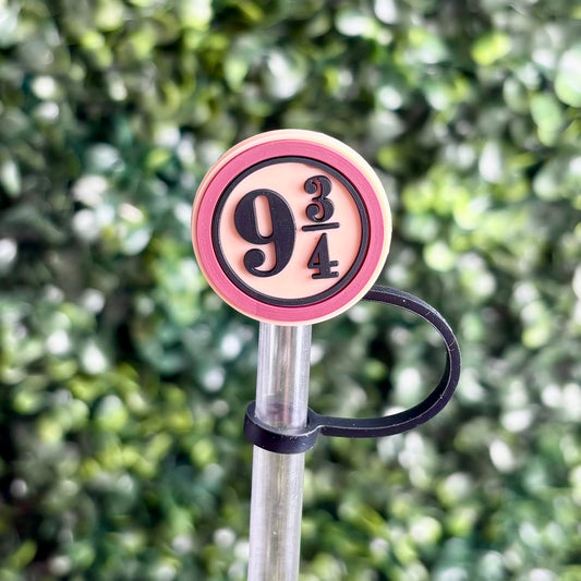 9 3/4 Harry Potter Straw Topper
