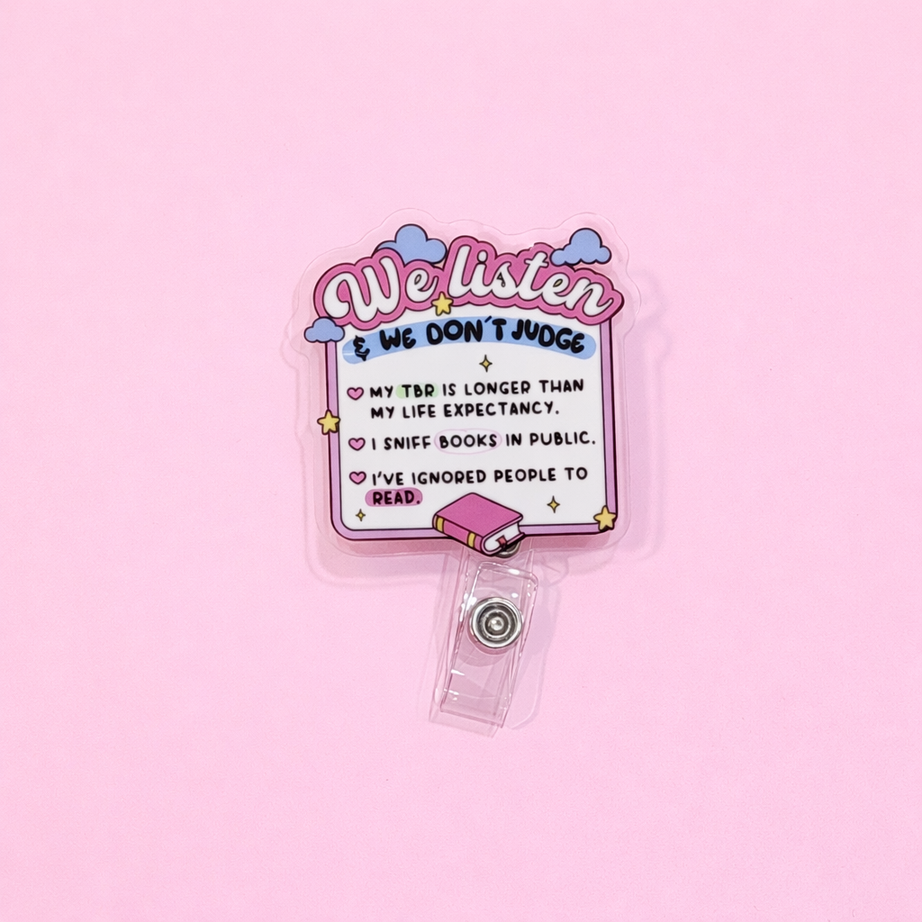We Listen And Don't Judge Badge Reel